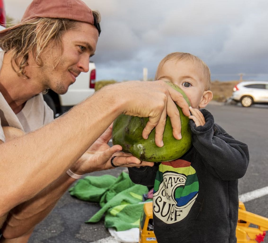 Man with Kid