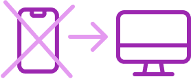 Optimised for larger screens